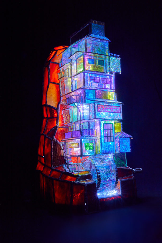 A SMALL TOWN ON THE RED ROCKS