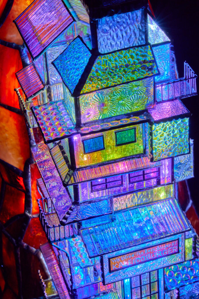 A SMALL TOWN ON THE RED ROCKS